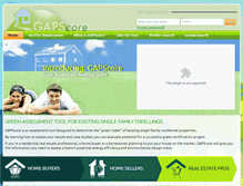 Tablet Screenshot of gapscore.com